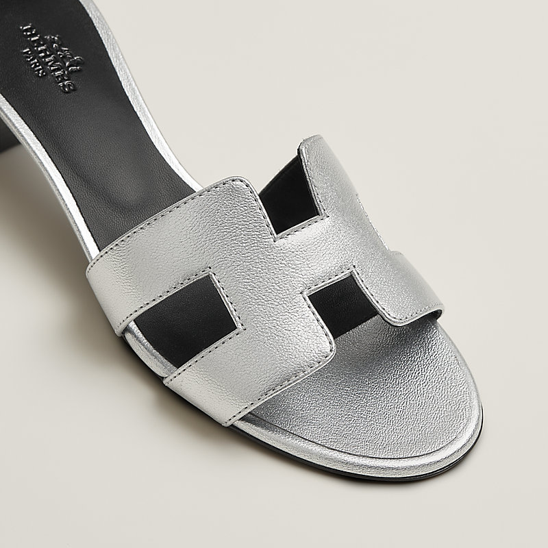 希少◎HERMES エルメス　銀ボタン　デニムスカート　シルバーボタン Sandália Oasis | Hermès Brasil